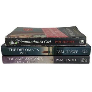 Pam Jenoff Book Lot Of 3 Kommandant Series Historical Fiction Paperbacks